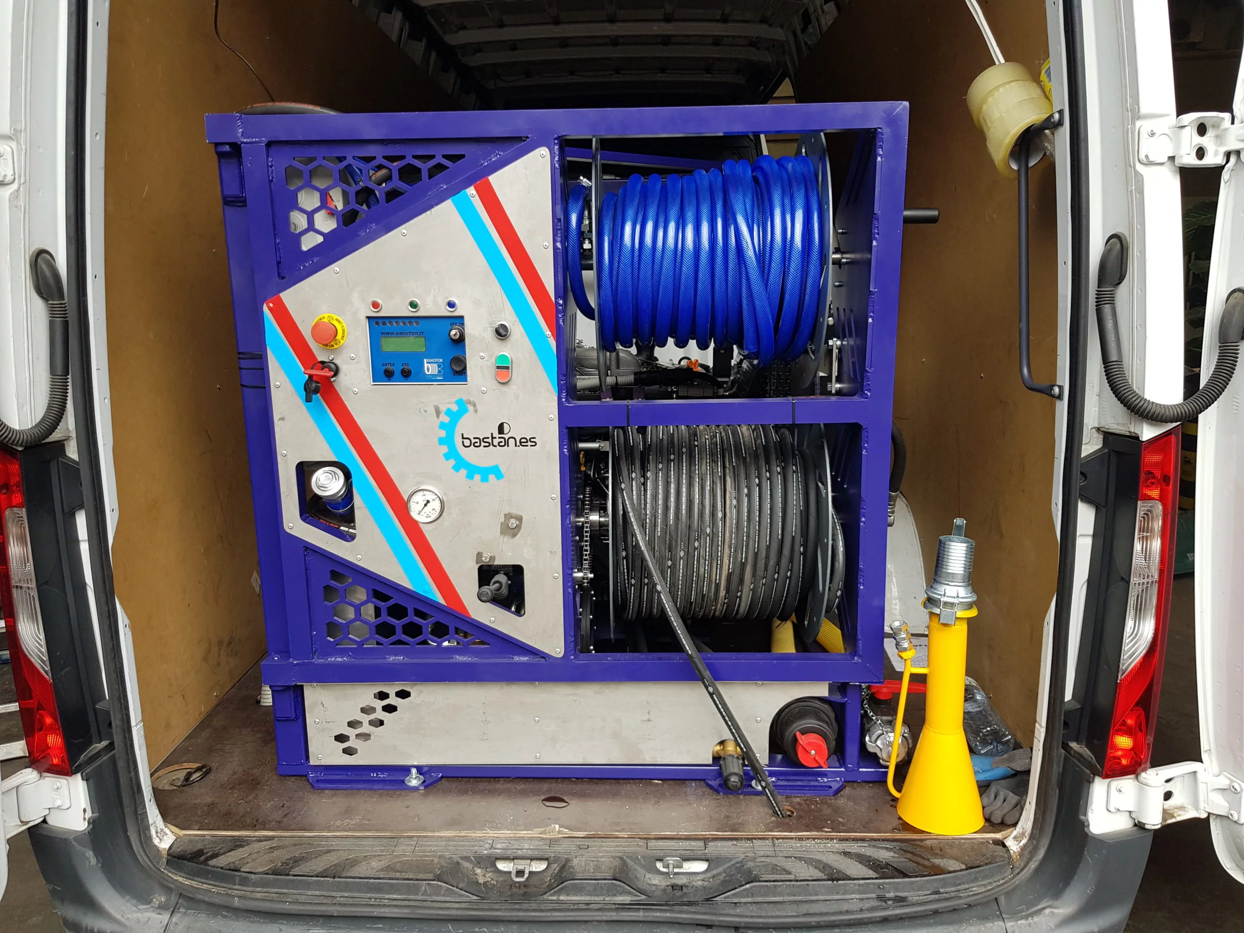 M&aacute;quina de desatascos di&eacute;sel 280 bares profesional